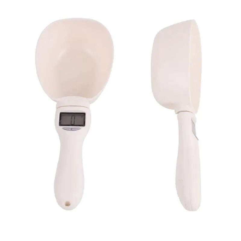 Digital Pet Food Measuring Spoon with Built-In Scale