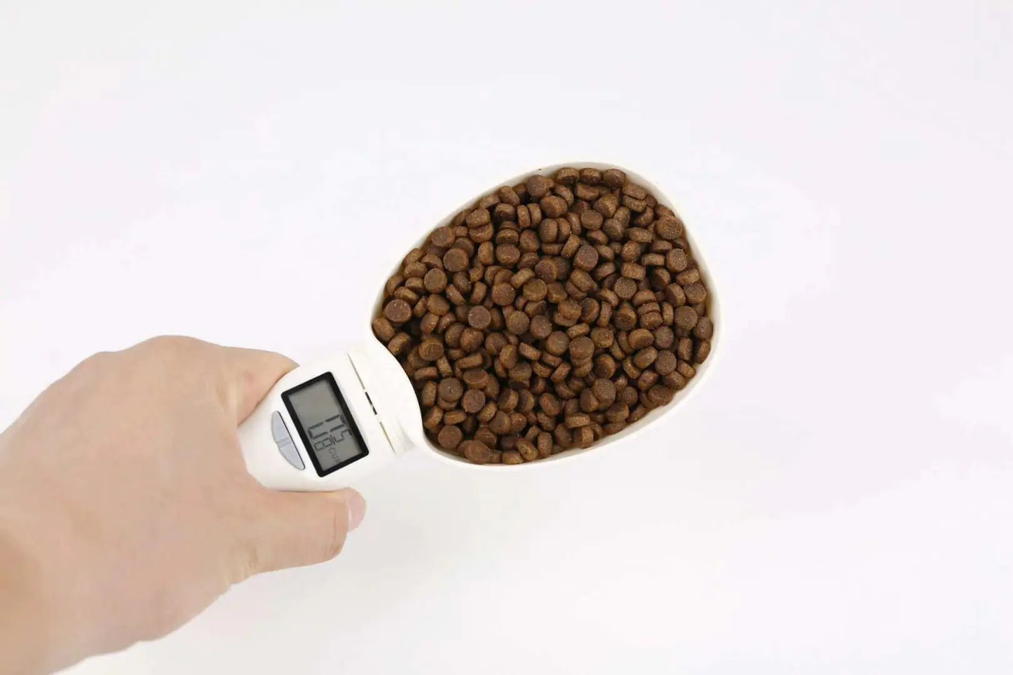 Digital Pet Food Measuring Spoon with Built-In Scale